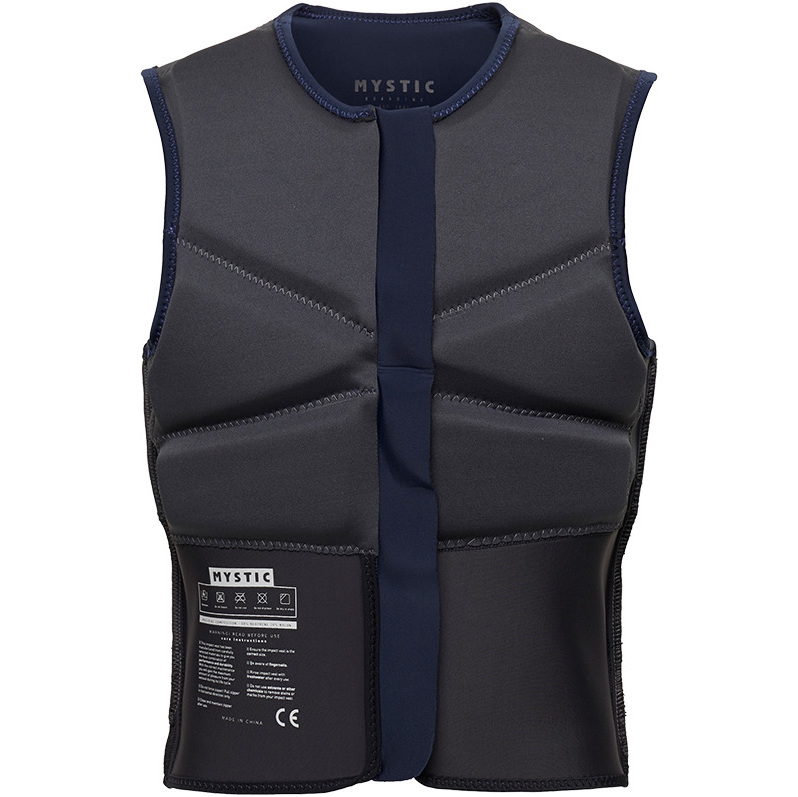 2026 Mystic Mens Block Front Zip Impact Vest 35005.230212 - Navy